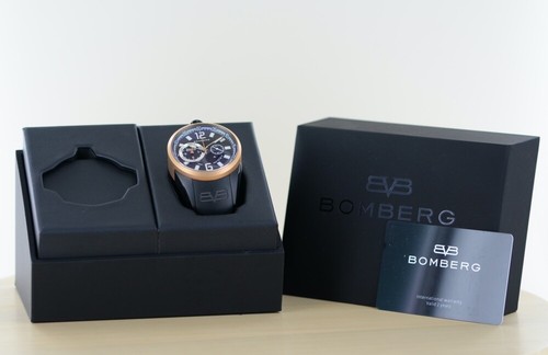Bomberg Uhr 1868 Chronograph NS44CHTT00922 Edelstahl PVD 44mm Herren B+P neu - Bild 10 von 10