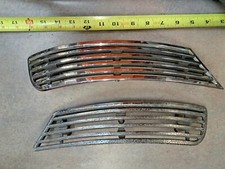 1 Pair Of L R 1937 Chrysler Airflow Upper Front Grilles
