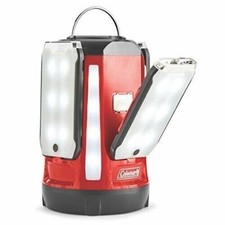 Coleman Quad Pro 800L LED Panel Lantern Red 4 Take-Along Panels