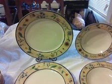 (9) 8 3/4" Diameter Soup/Cereal Bowls And (3) 10 7/8" Diameter Dinner Plates...