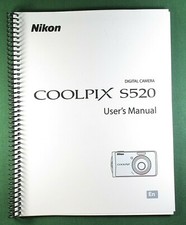 Nikon CoolPix S520 User's / Instruction Manual: 154 Pages  Protective Covers
