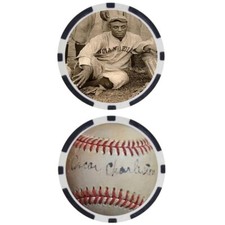 Oscar Charleston SIGNED Baseball Legends Poker Chip