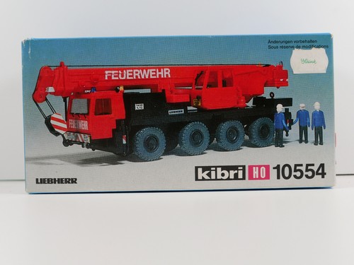 Kit de construcción KIBRI H0 10554 Liebherr bomberos - NUEVO | Condition: Neu