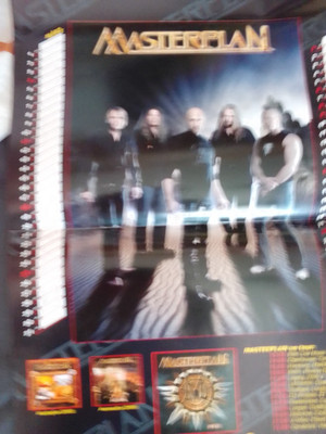 gesuchtes Poster : MASTERPLAN  ; wie neu , kALENDERPOSTER