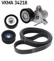 SKF Keilrippenriemensatz Vkma 34218