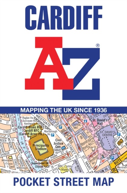 Cardiff A-Z Pocket Street Map - Image 3