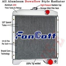 3 Row Radiator For Case-IH 580K 580K-1 580SK 580K-11 580K-111 A172038 Tractor