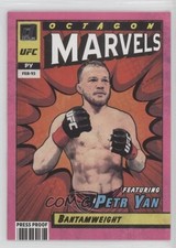 2022 Donruss UFC Octagon Marvels Press Proof Pink Petr Yan #13 qf6