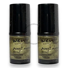 PACK OF 2 Wen by Chaz Dean Sweet Almond Mint Texture Hair Balm .35 Oz New Sealed