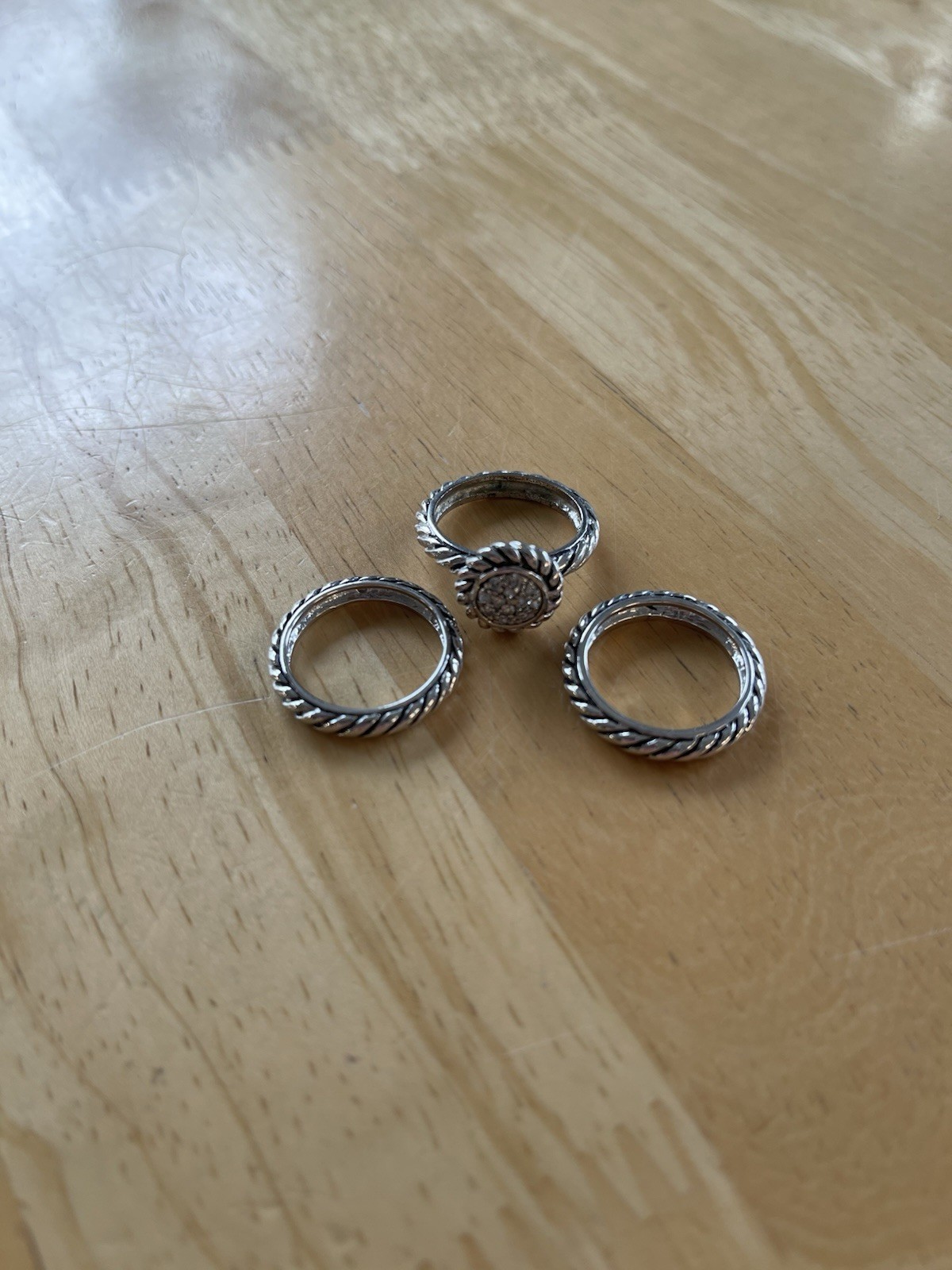 VTG 925fd Stackable Rings - image 6
