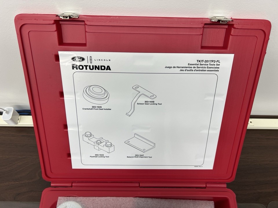 Ford Rotunda TKIT-2017P2-FL Special Tool Kit 303-1645 303-1648 303-1643 ...