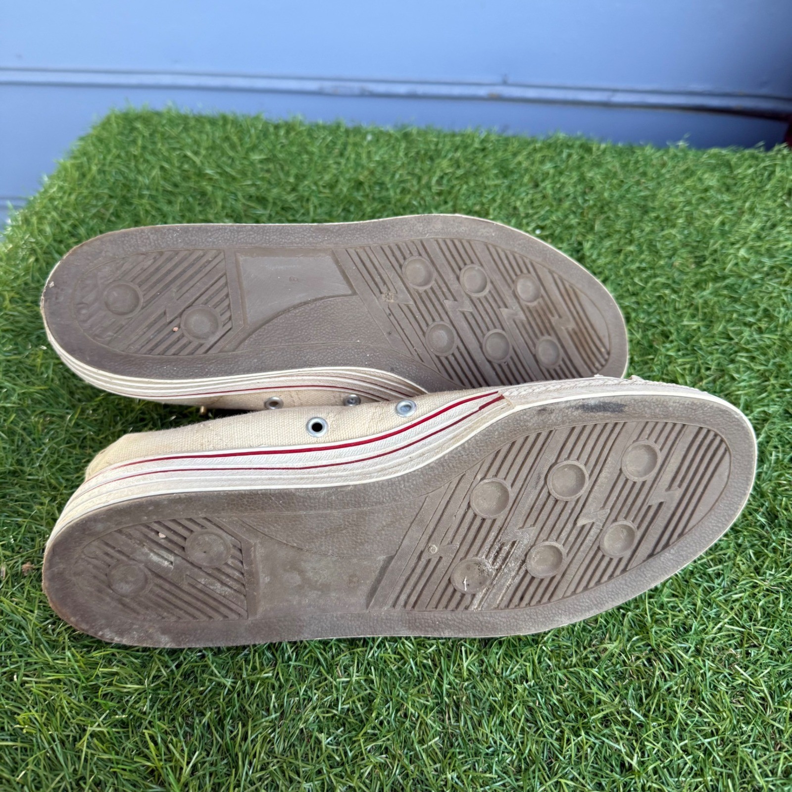 Vtg 60s 50s Converse Chuck Taylor All Star Blue Label Mens Size 8 Low Rare USA thumbnail 8