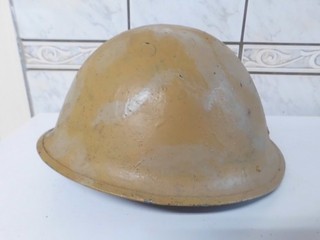 Stahlhelm MK3 Turtle Großbritannien oder Kanada verm. Afrika / Tropen Einsatz