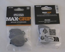Dunlop 449P.60 Max-Grip Nylon Standard Guitar Picks, .60mm, 12/Player's Pack