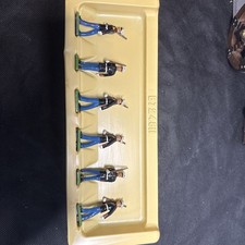 Vintage 1982 Britains 7302 Set Of 6 Hand-painted U.S.marines Toy Soldiers W/box