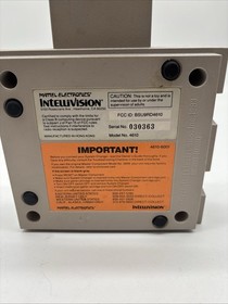 Mattel Intellivision Model 4610 System Changer Atari 2600 Cartridge UNTESTED