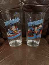 Superman DC Comics Set Of 2 Glasses