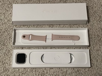 Apple Watch Series 7 41mm Aluminum Case with Sport Band Starlight Original Box