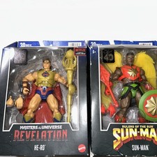 He-Ro & Sun-Man Masterverse NEW in Box Action Figures