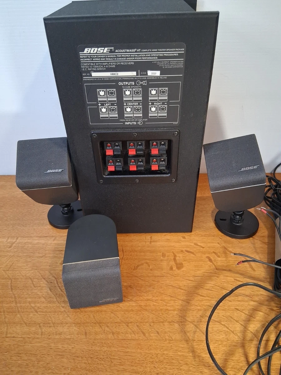 Bose Acoustimass Home Speakers and Subwoofers Cube for sale | eBay