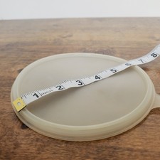 Tupperware Replacement Lid USA Seal Sheer Round 6in C Tab #227 Only
