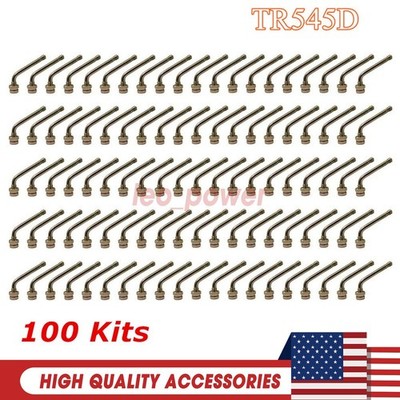 100 Kits New Truck Tire Valve Stems for New 22.5 & 24.5 Alcoa Aluminum TR545D