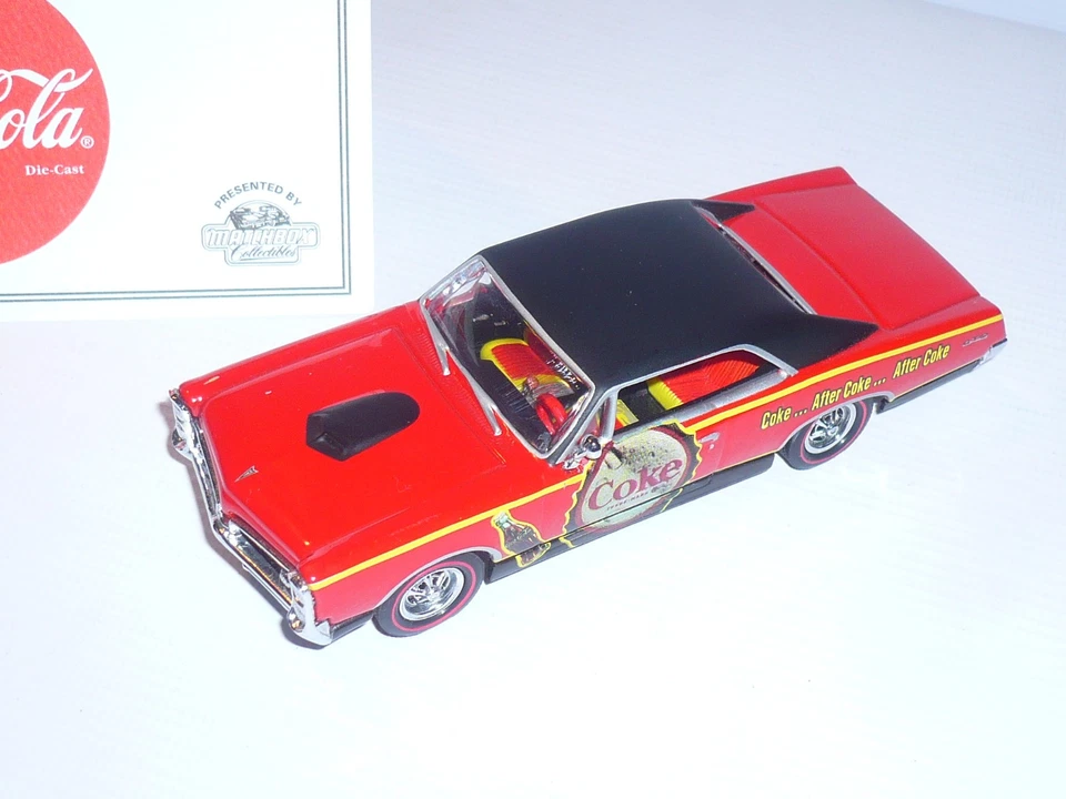 PONTIAC GTO COCA COLA YMC03B MATCHBOX  1/43 NEUF - Photo 2/4