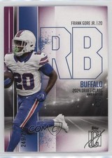 2024 Topps Signature Class Rookies Magenta 249/250 Frank Gore Jr #76 0tu4