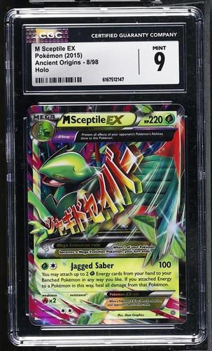 M Sceptile-EX graded CGC 9 for sale on eBay