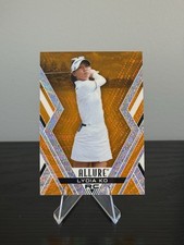 2026 Upper Deck Allure Golf Lydia Ko Orange Slice RC