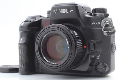 Read [Near MINT] Minolta Maxxum Dynax Alpha 9 a9 50mm f1.4 35mm Camera SLR JAPAN