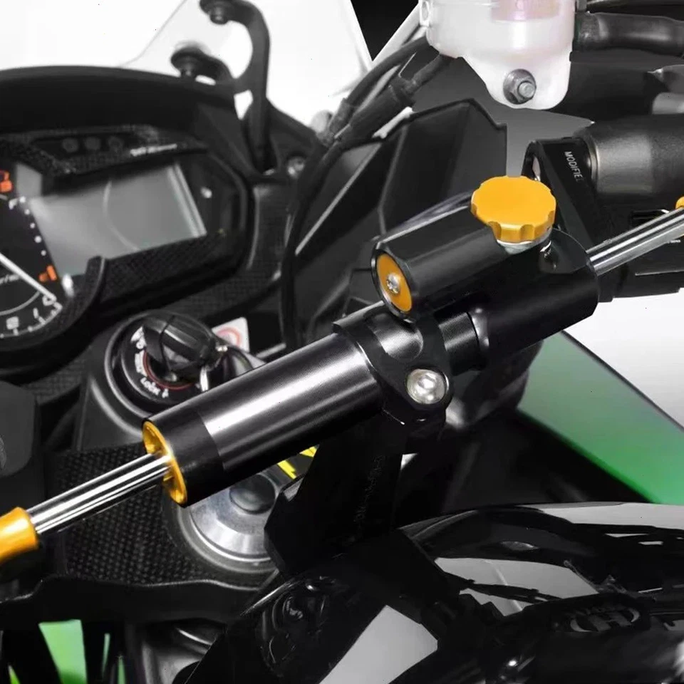 Soporte estabilizador amortiguador de dirección de motocicleta para Kawasaki NINJA 1000SX Z1000SX Foto 2 de 4