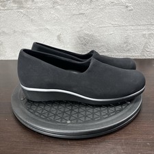 SAS Women  s Size 8.5M Bliss Black Tripad Comfort Slip On Wedge Shoes