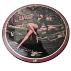Vintage Ford Sign - Elvira Mistress Porcelain Gas Pump Station Sign