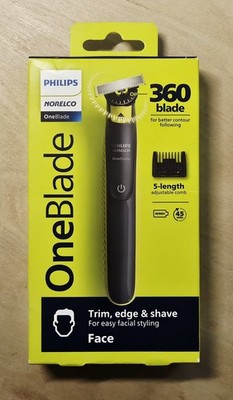 Philips Oneblade Face Trim Edge & Shave Norelco 360 Blade QP2724/70 Fast Ship