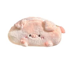 Różowa świnia Pluszowa torba na ołówek Torba papiernicza Senior Śliczna Student Torba na ołówek Przechowywanie