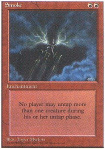 MTG Smoke, Moderate Play, English Fourth Edition