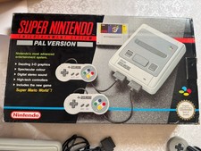 Nintendo SNES Console Super Nintendo Entertainment System PAL - Boxed