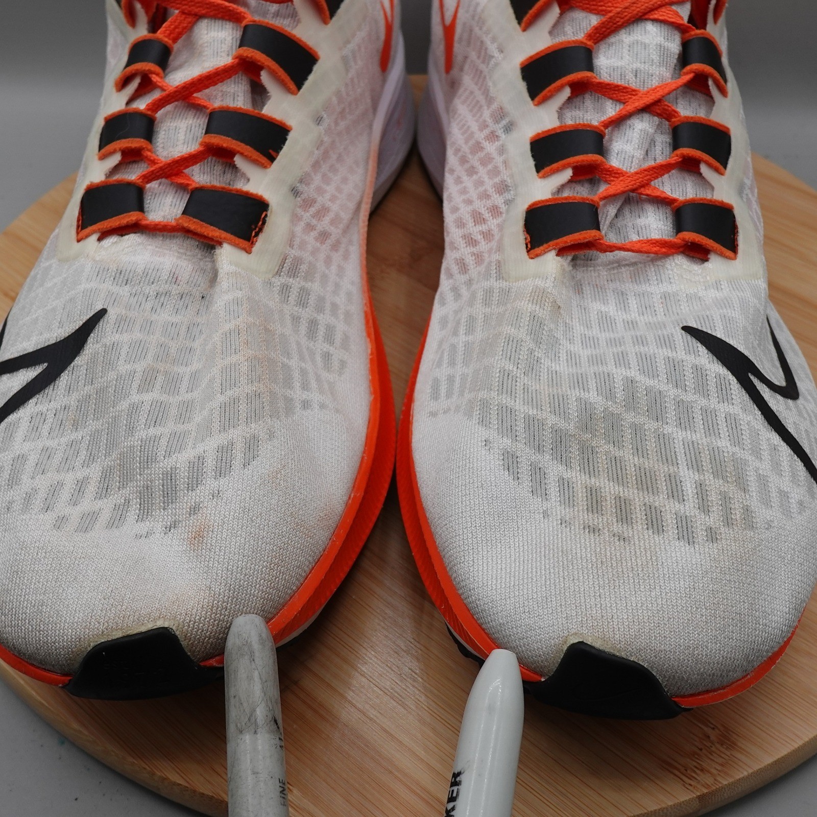 Nike Shoes Men 14 Air Zoom Pegasus 37 OSU Oklahoma State Cowboys CZ5386-100 Flaw thumbnail 2