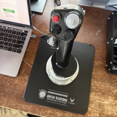 Thrustmaster Hotas Warthog Flight Stick Joystick for PC - Black