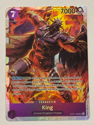 One Piece Romance Dawn (OP-01) King OP01-096 - Super Rare