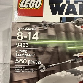 LEGO Star Wars 9493 X-wing Starfighter Complete Set 560 pcs R2-D2 Box retired 