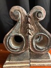 Light Hanging Decorative 2Pair Of 2 Colbers With 2” Openings Curtain Rod Holders — photo 4