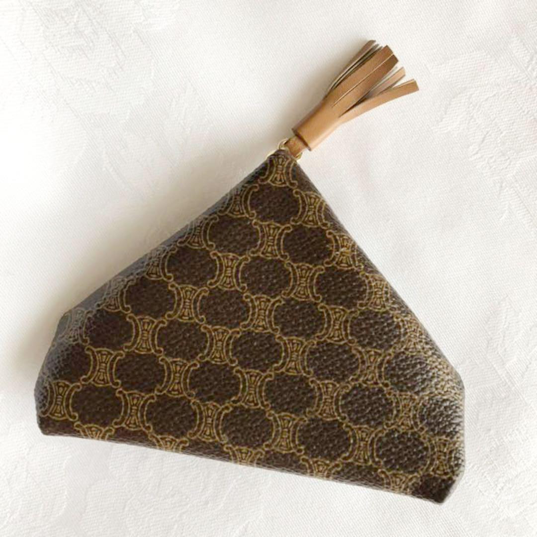 Celine Special   Brason Macadam Triangular Coin C… - image 3