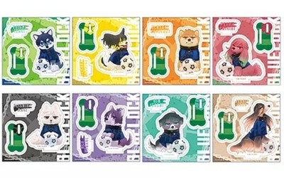 Bluelock Animal Fourze Acrylic Stand Set of 8 Collectible Figures