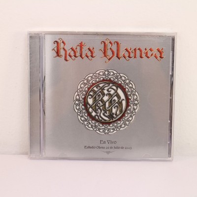 Rata Blanca En Vivo Music CD Album NEW SEALED Estadio Obras 26 De Julio De 2003
