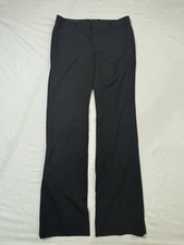 Banana Republic Logan Trouser Pants Womens Size 2P Black Straight Leg