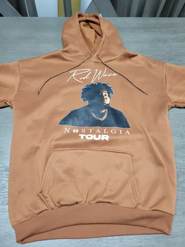 Rod Wave Hoodie Black Nostalgia Tour 2023 Size Med Adult - Picture 3 of 21