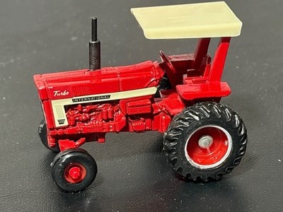 ERTL IH International 1066 Turbo w/ 2 Post ROP's, Red Farm Tractor, 1/64