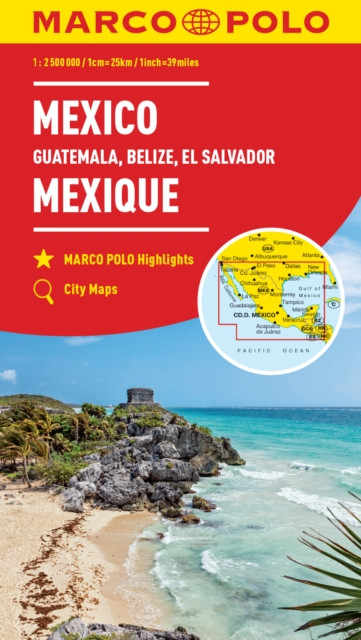 Mexico Marco Polo Map by Marco Polo (Sheet map, folded)